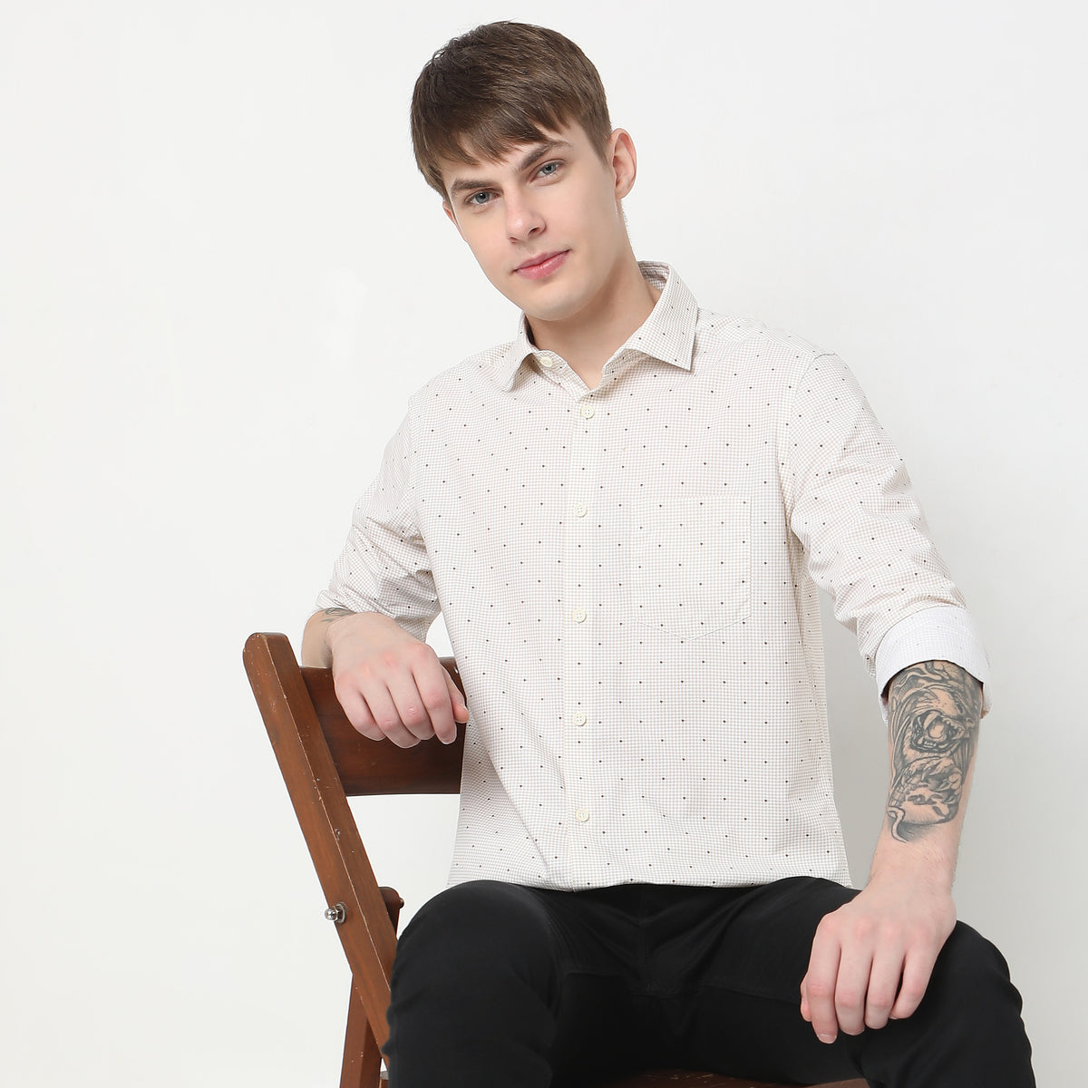 Regular Fit Printed Shirt