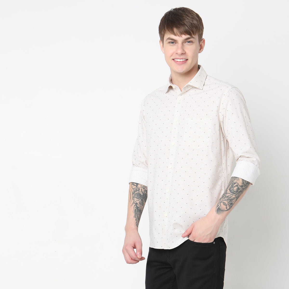 Regular Fit Printed Shirt