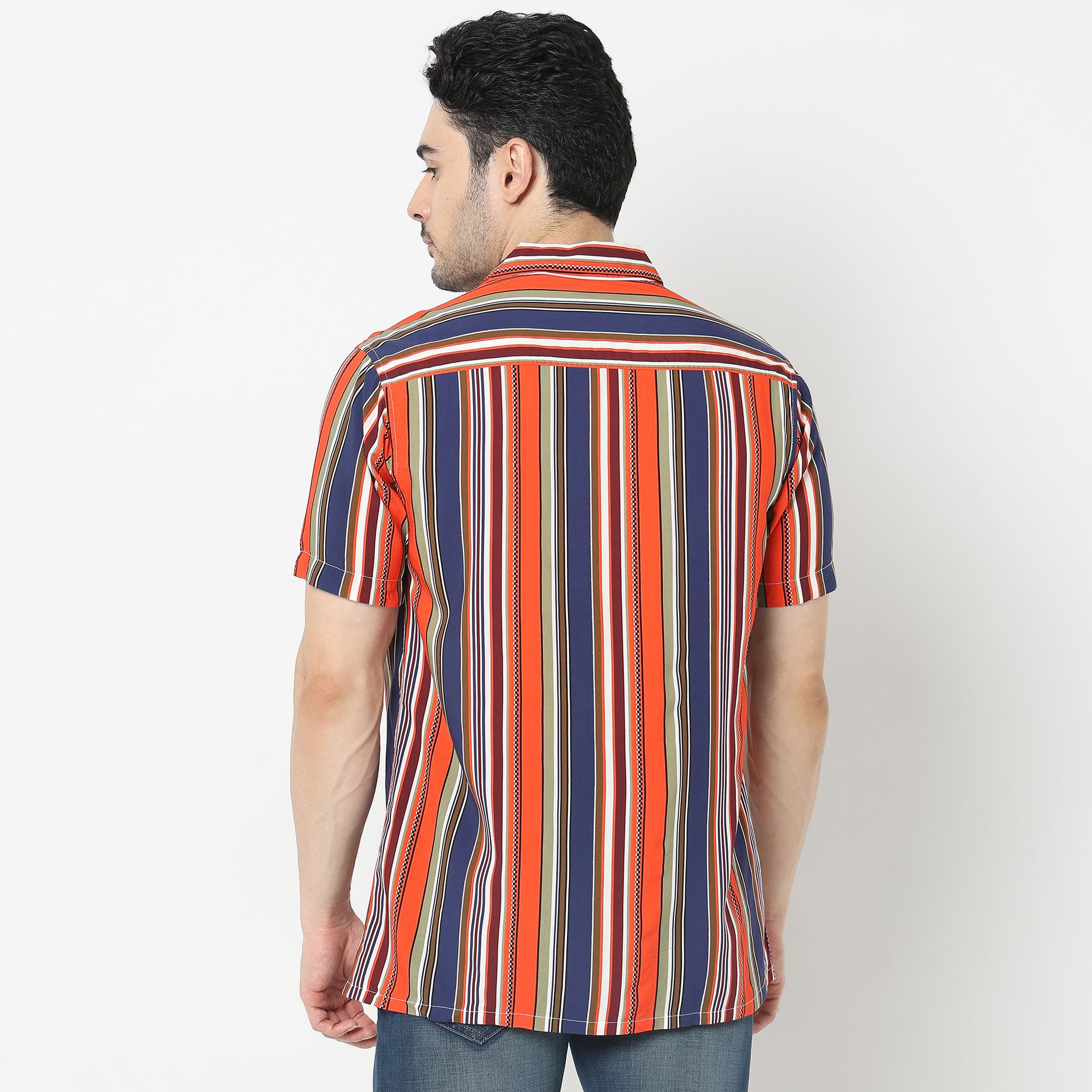 Regular Fit Striped Shirt