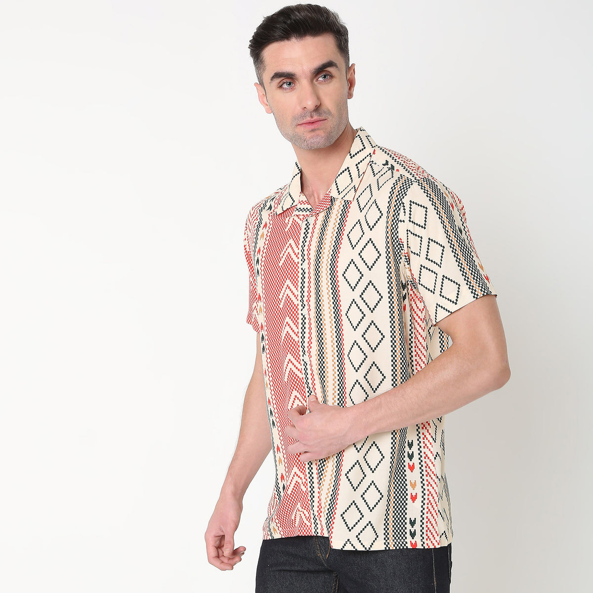 Regular Fit Printed Shirt