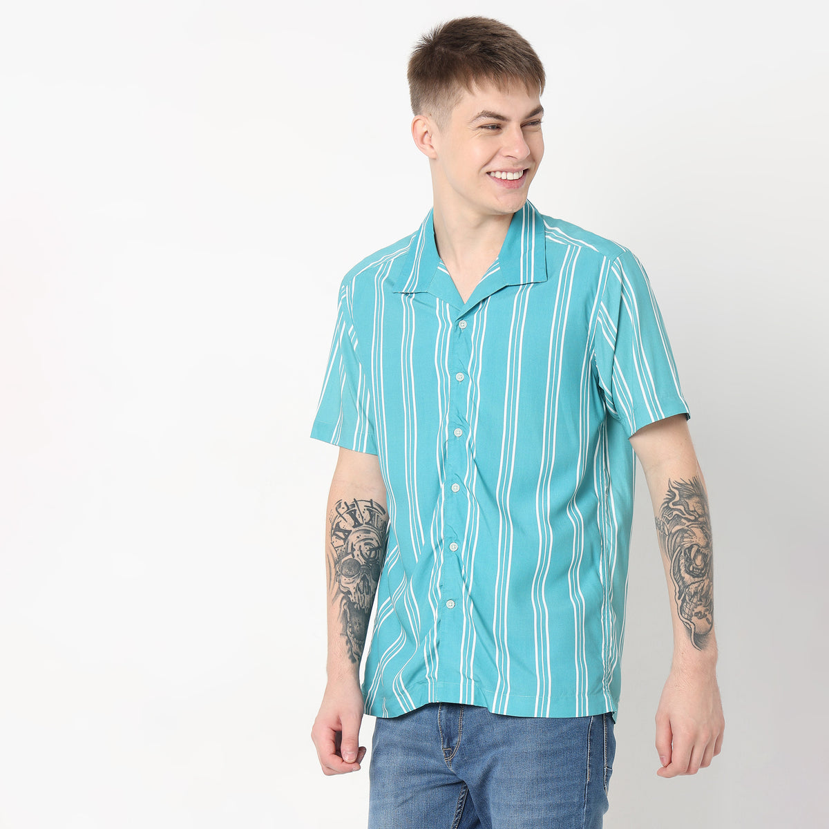 Regular Fit Printed Shirt