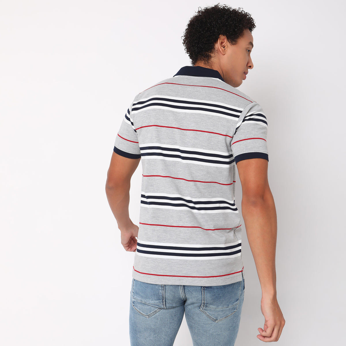 Regular Fit Striped T-Shirt