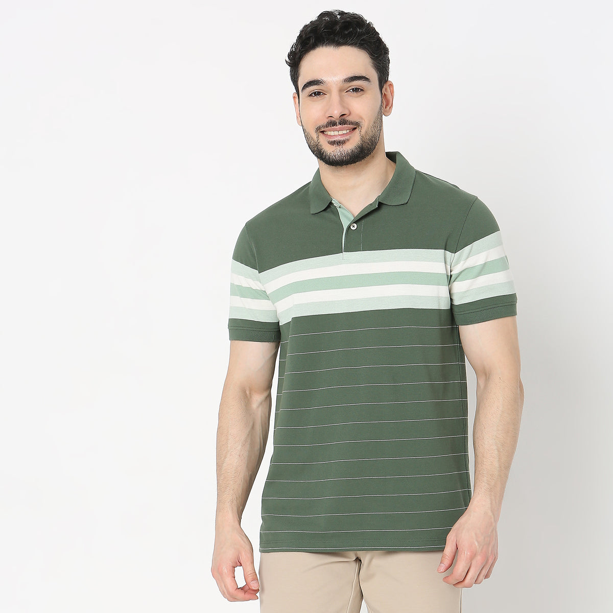 Regular Fit Striped T-Shirt