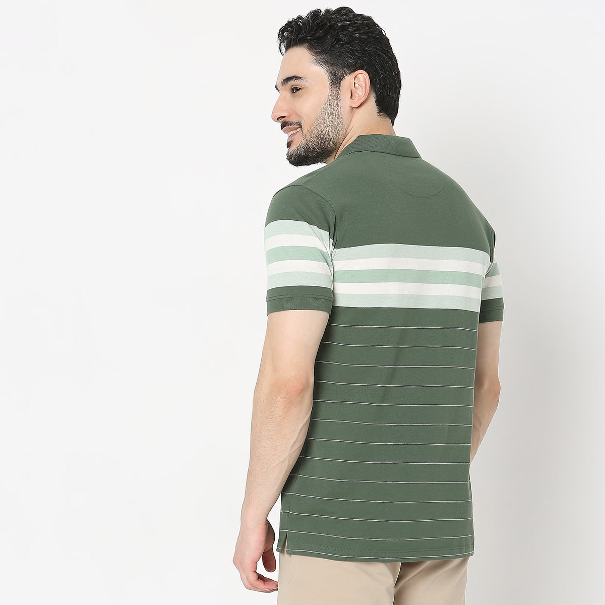 Regular Fit Striped T-Shirt