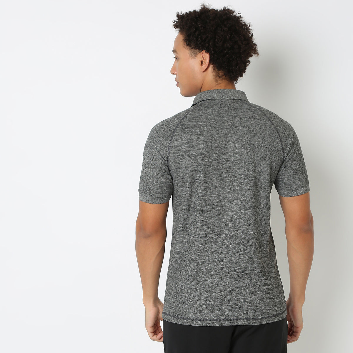 Regular Fit Solid Polo T-Shirt