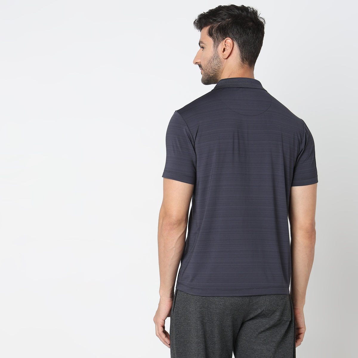 Regular Fit Solid Polo T-Shirt