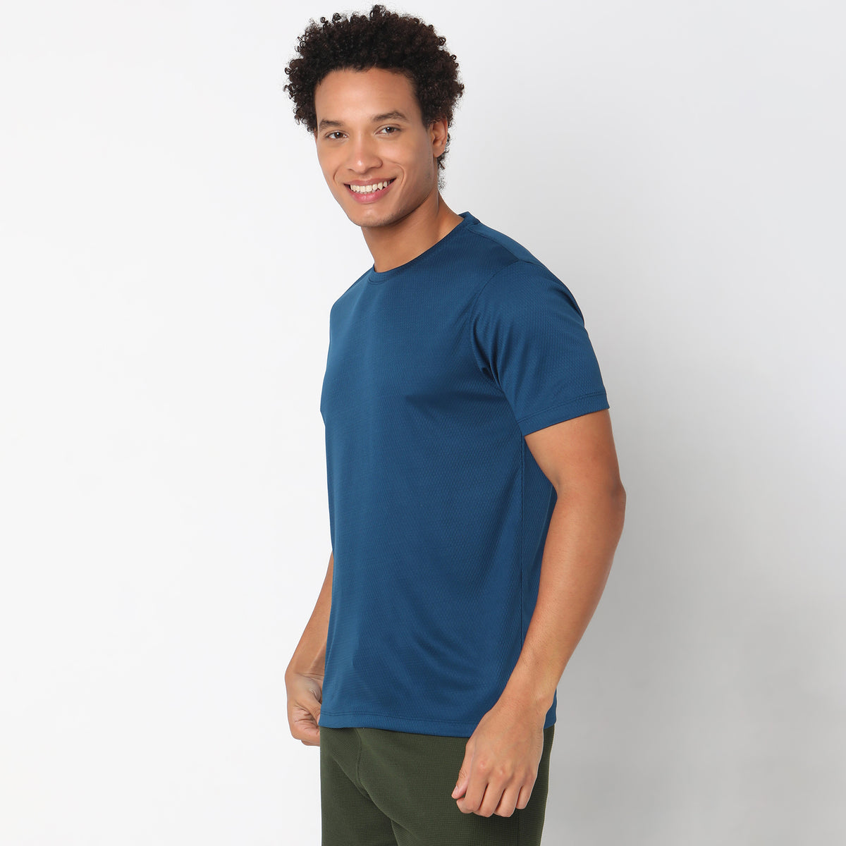 Regular Fit Structured T-Shirt