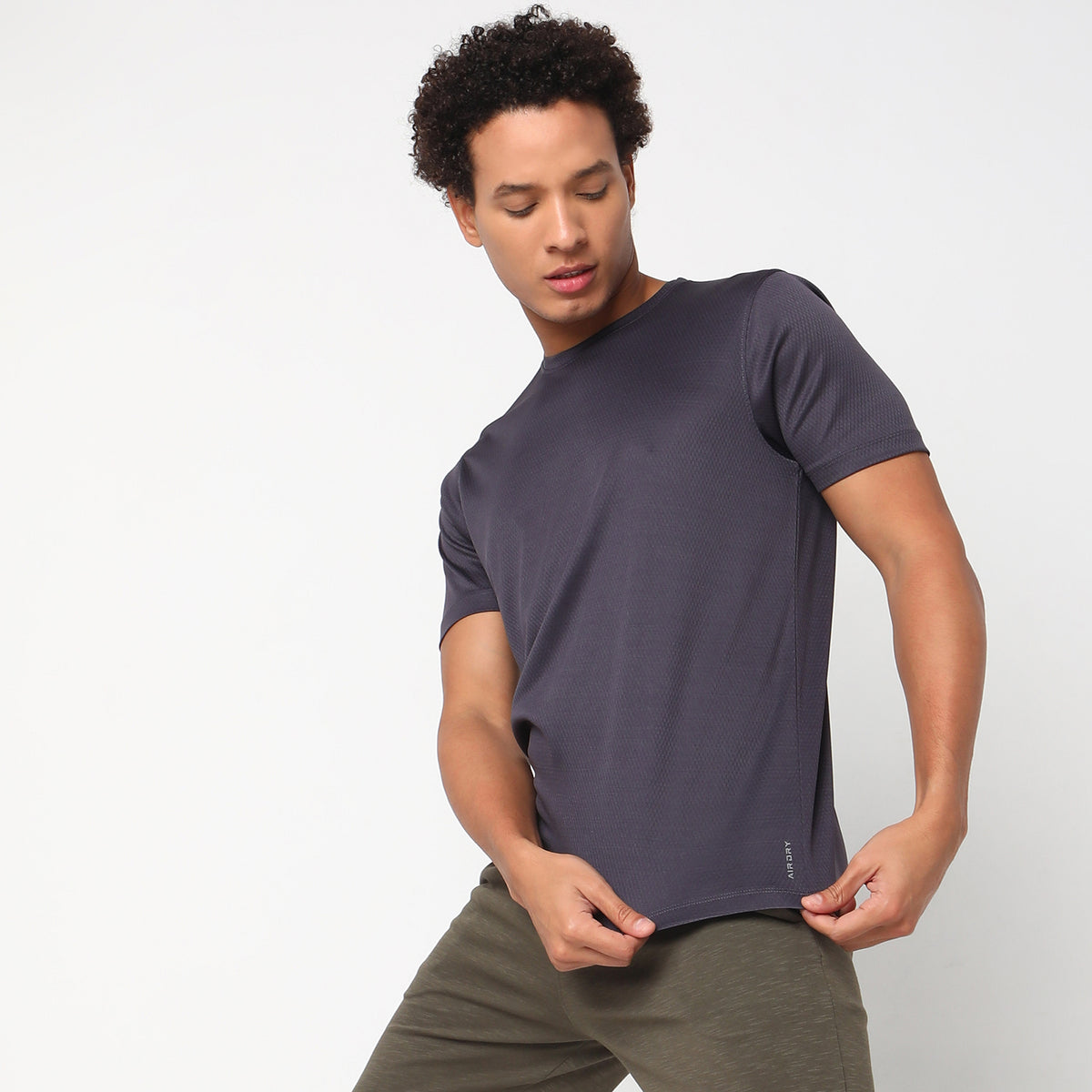 Regular Fit Structured T-Shirt