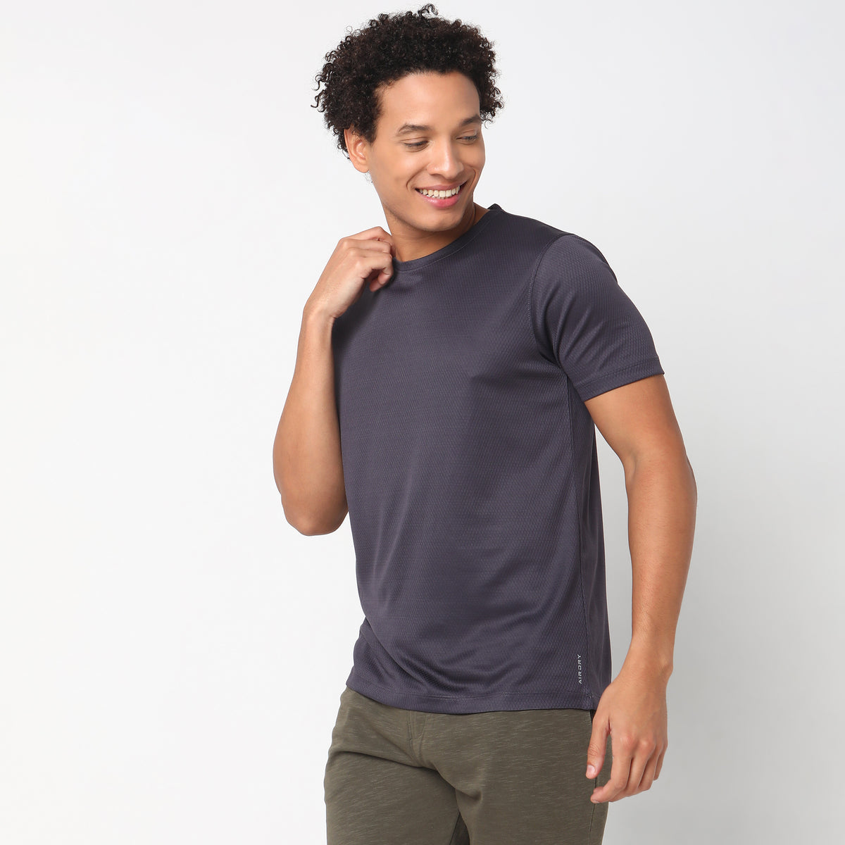 Regular Fit Structured T-Shirt