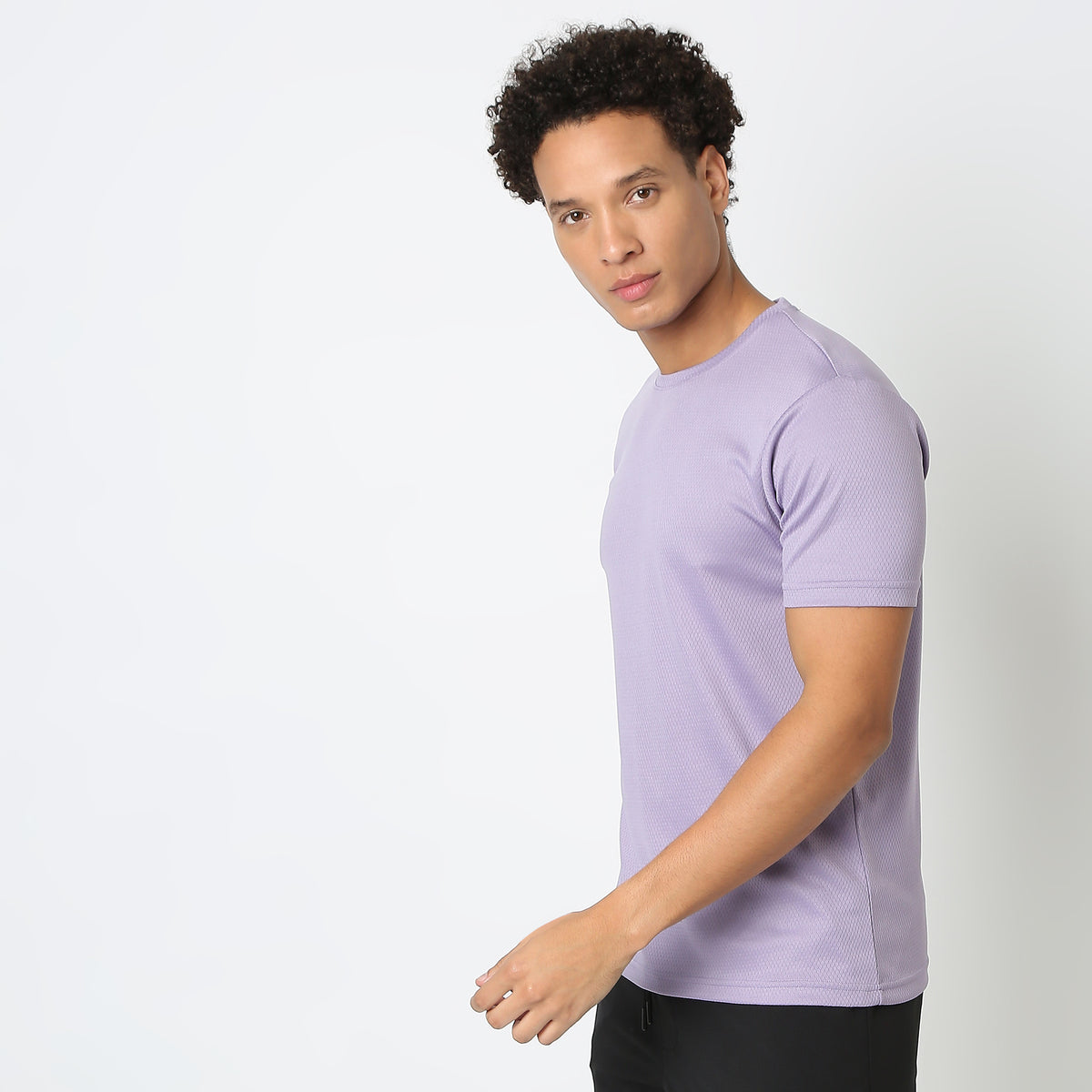 Regular Fit Structured T-Shirt