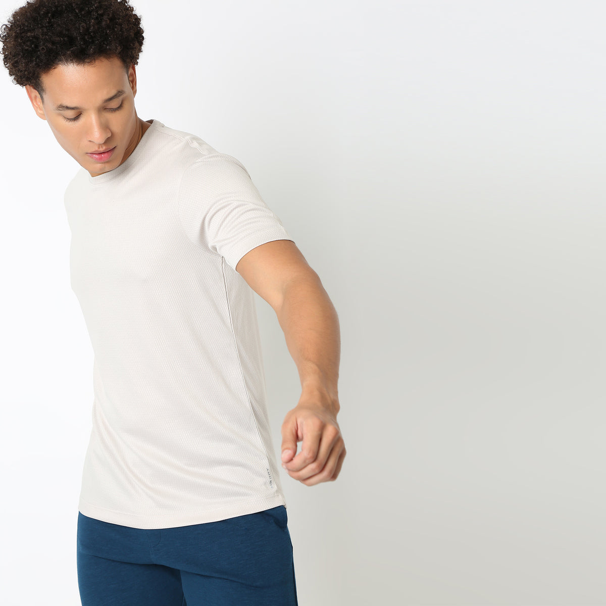 Regular Fit Structured T-Shirt