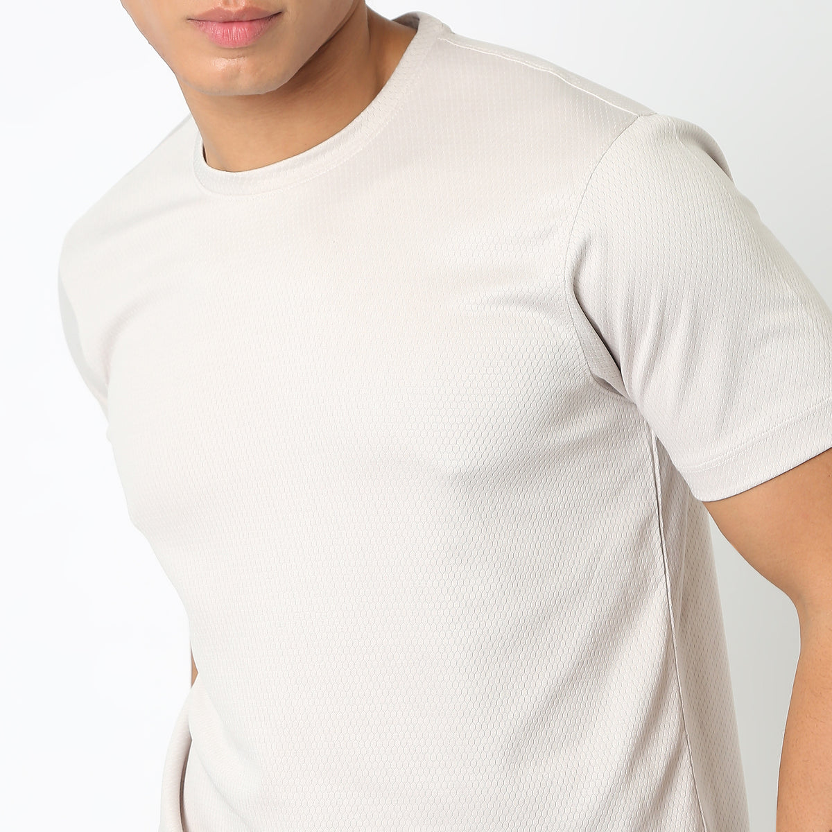 Regular Fit Structured T-Shirt