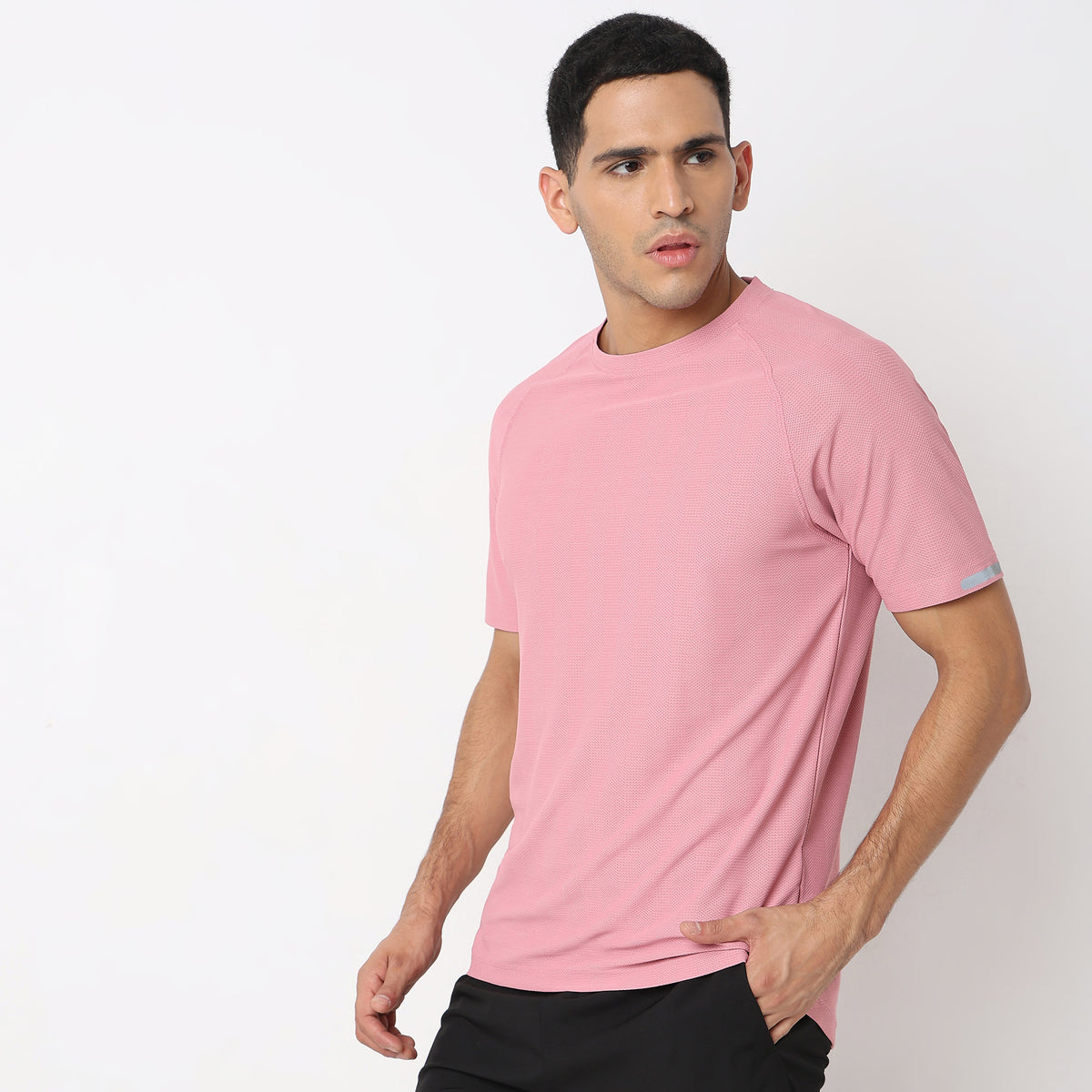 Regular Fit Structured T-Shirt