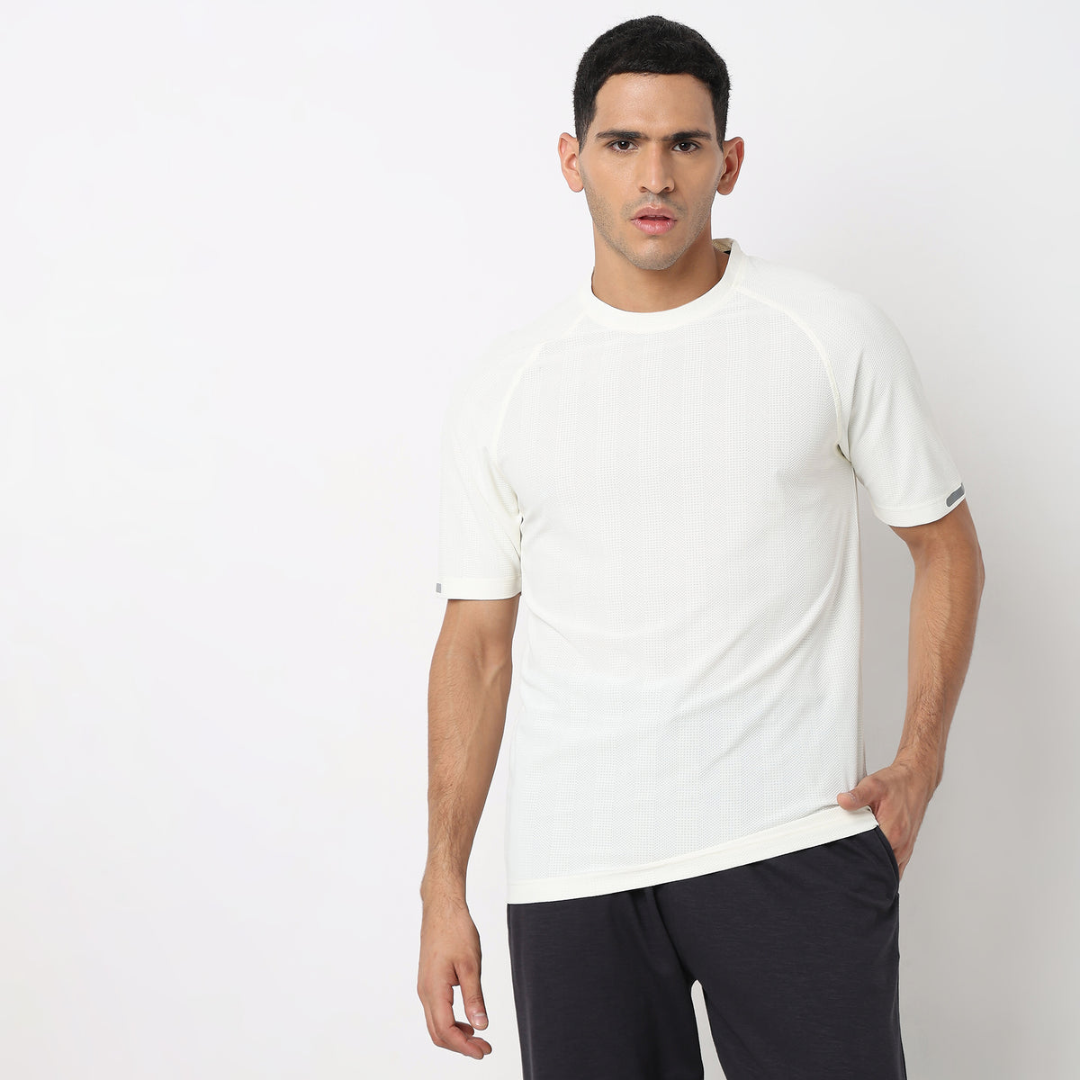 Regular Fit Structured T-Shirt