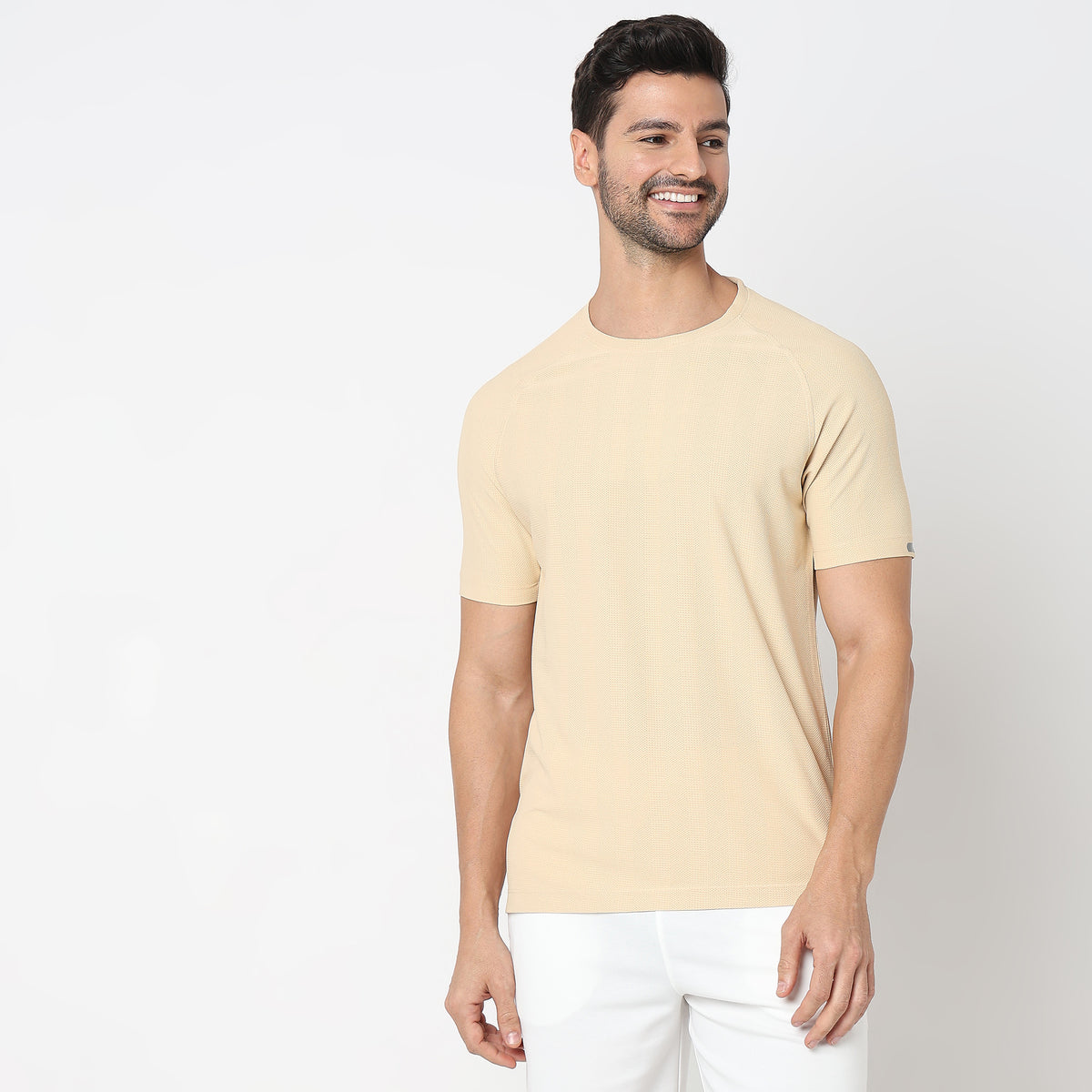 Regular Fit Structured T-Shirt