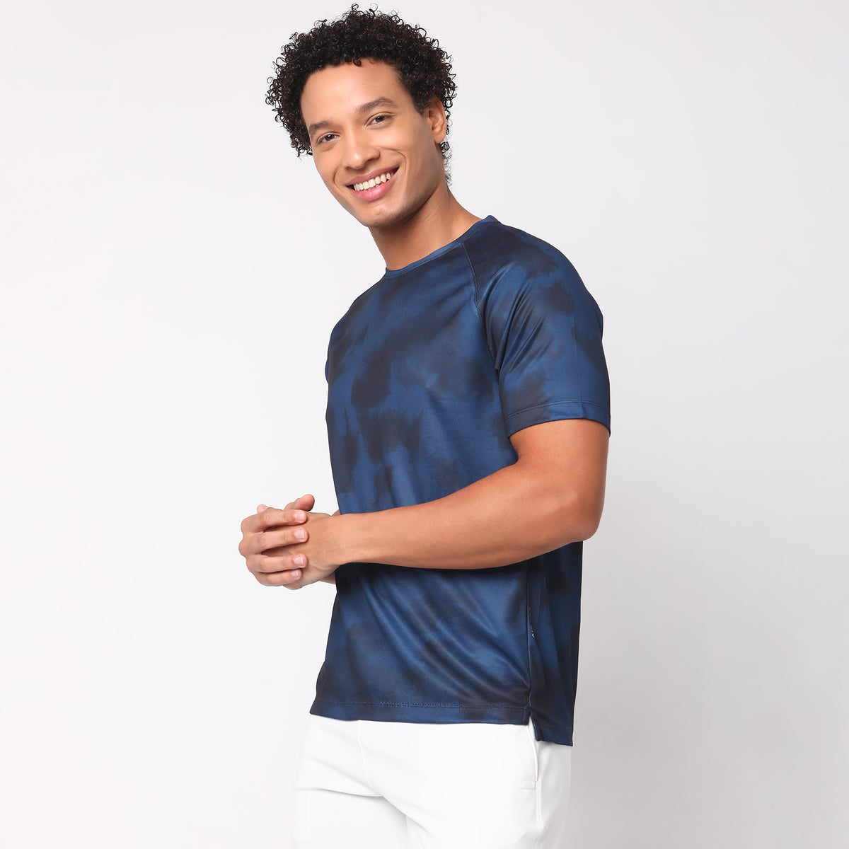 Regular Fit Solid T-Shirt