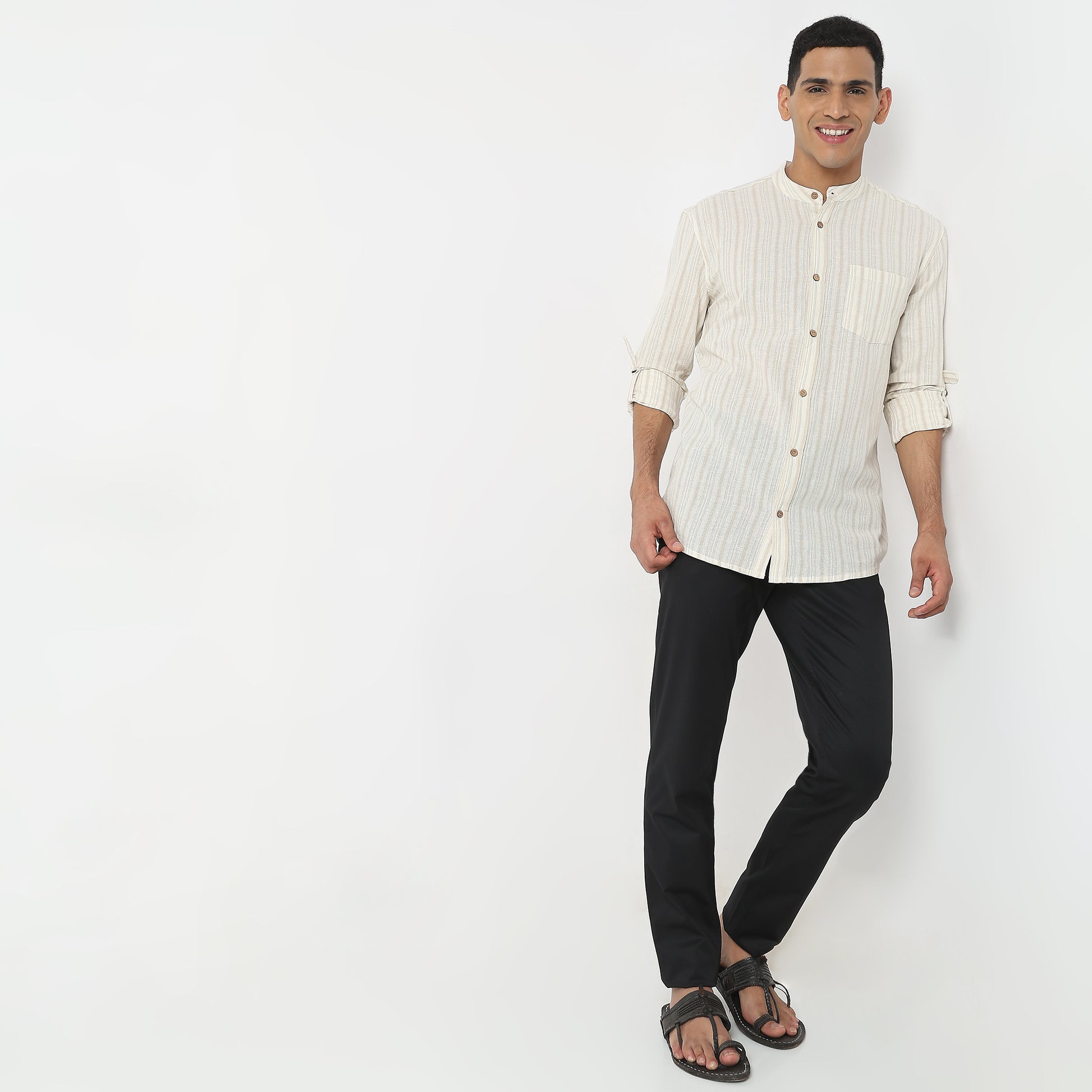 Regular Fit Printed Short Kurta