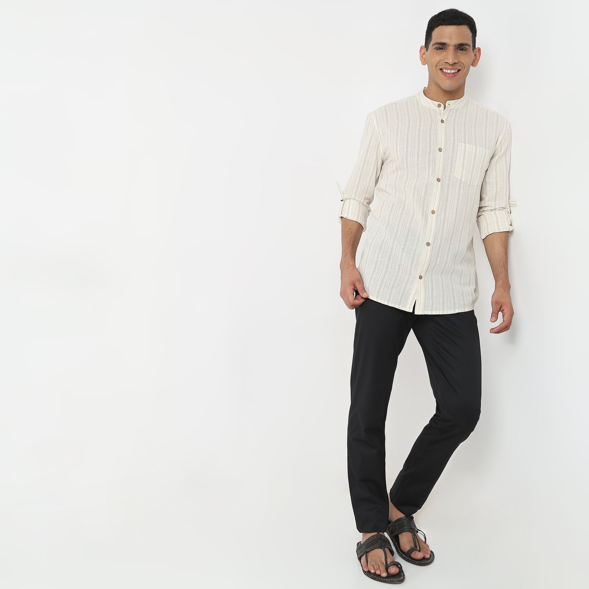 Regular Fit Printed Short Kurta