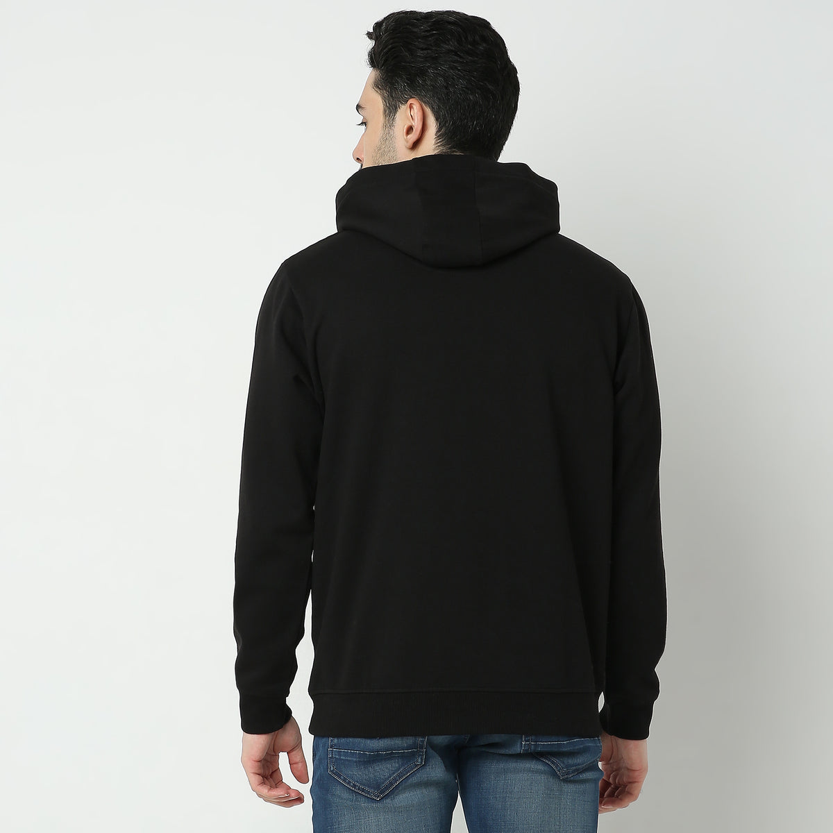 Regular Fit Solid Sweatshirts