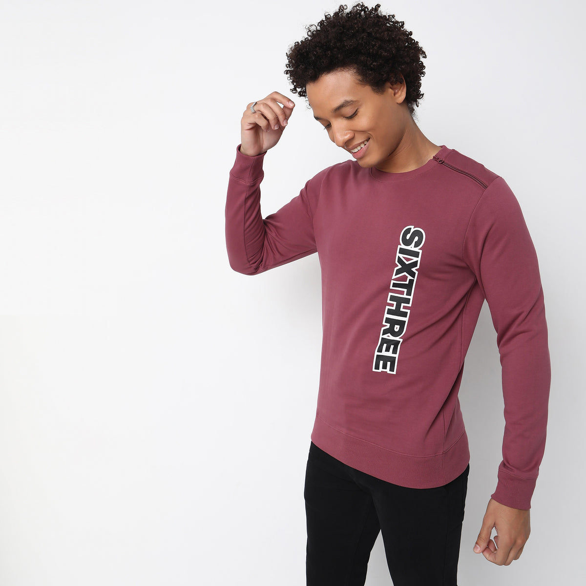 Regular Fit Graphic Sweatshirt