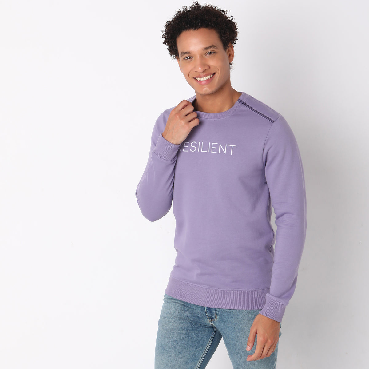 Regular Fit Graphic Sweatshirt