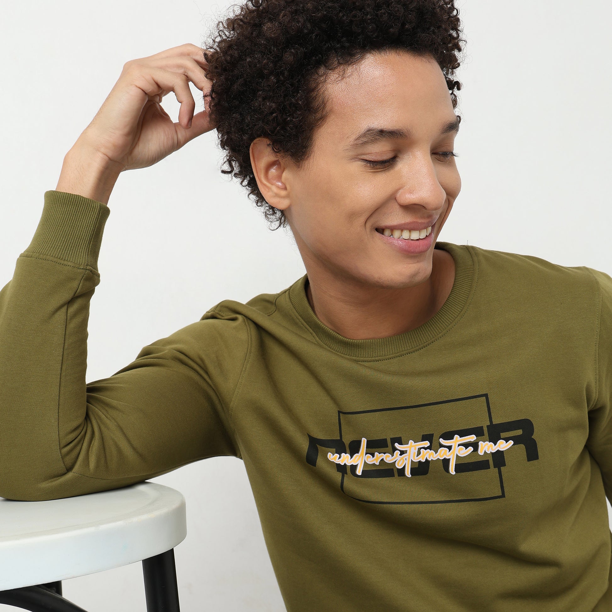 Regular Fit Graphic Sweatshirt