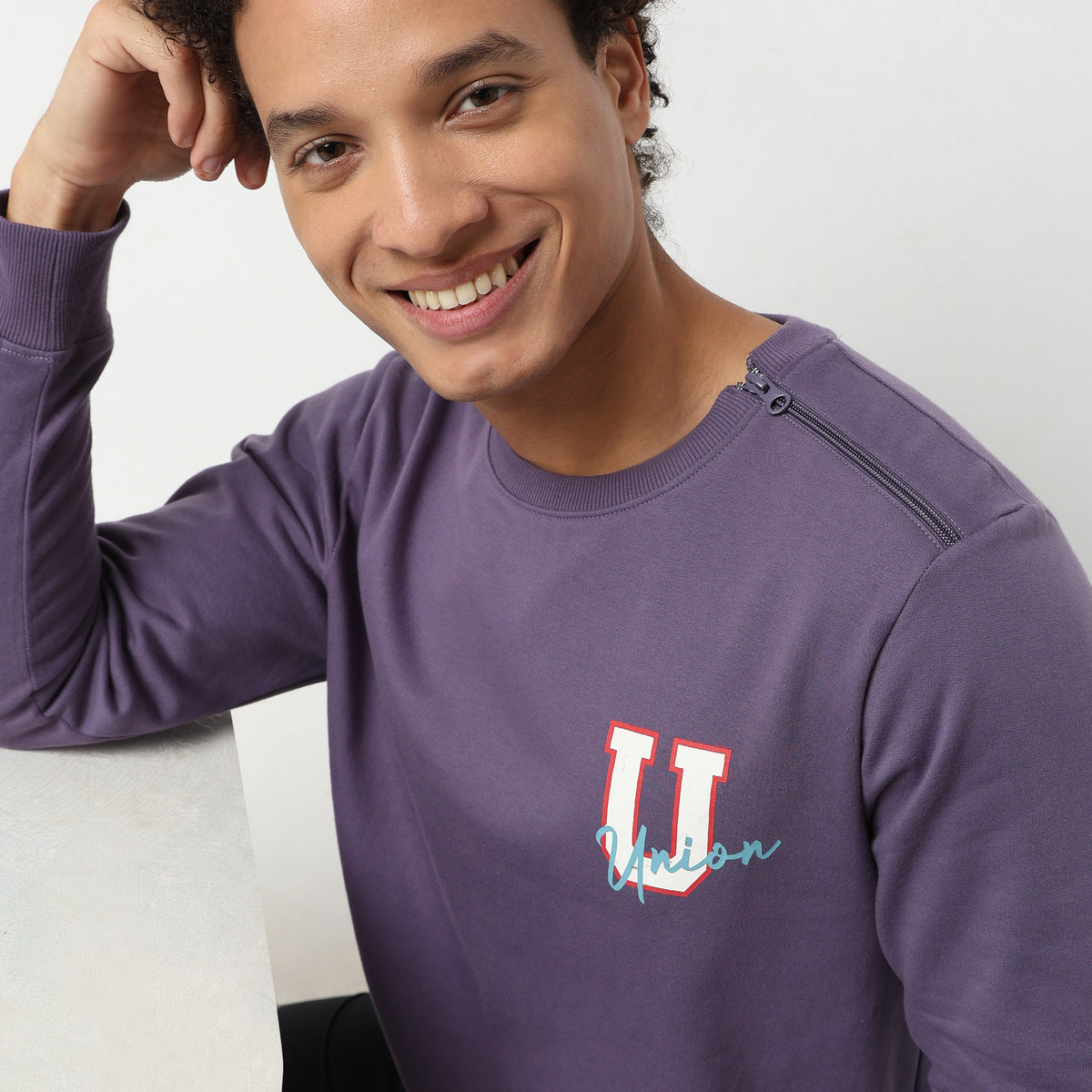 Regular Fit Graphic Sweatshirt