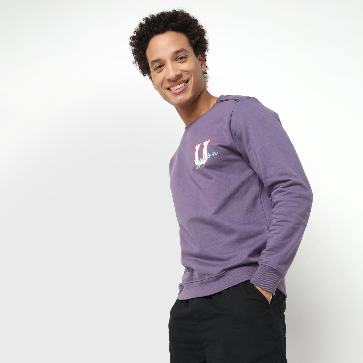 Regular Fit Graphic Sweatshirt