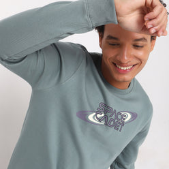 Regular Fit Graphic Sweatshirt