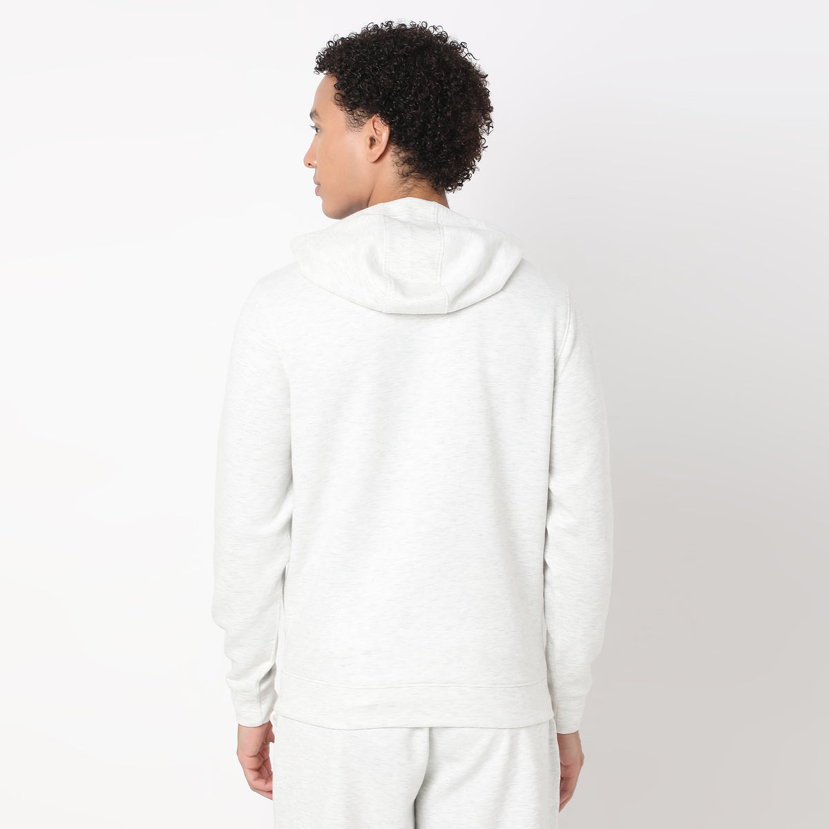 Regular Fit Solid Sweatshirt