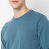 Regular Fit Solid Sweater