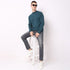 Slim Fit Solid Sweater