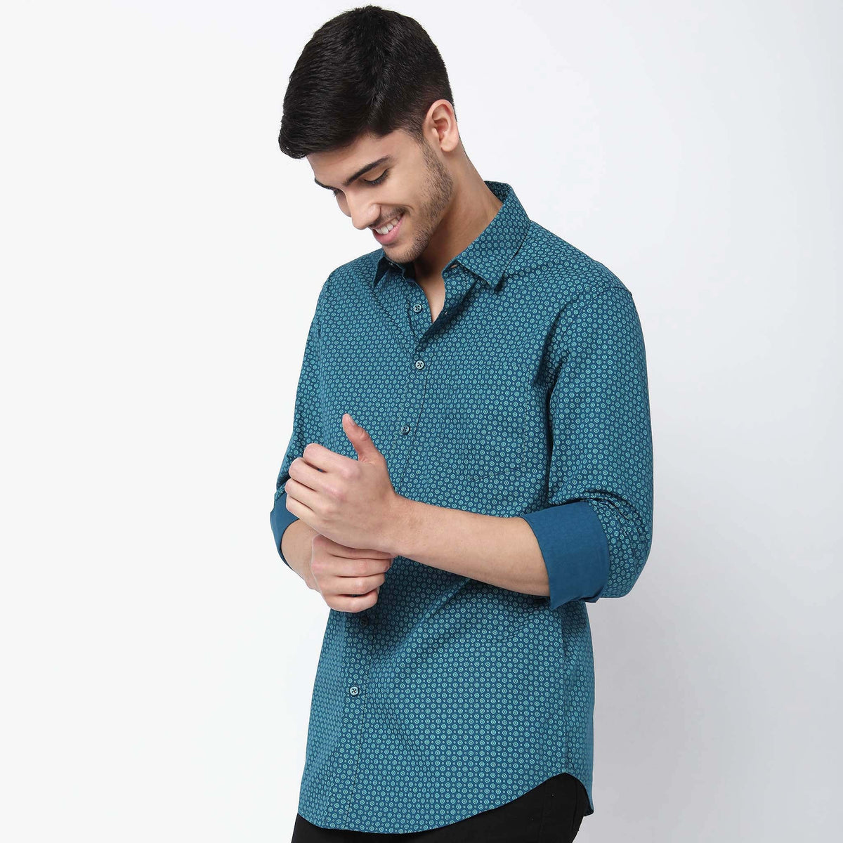 Slim Fit Printed Shirt