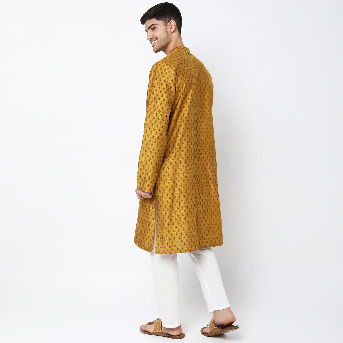 Regular Fit Printed Kurta