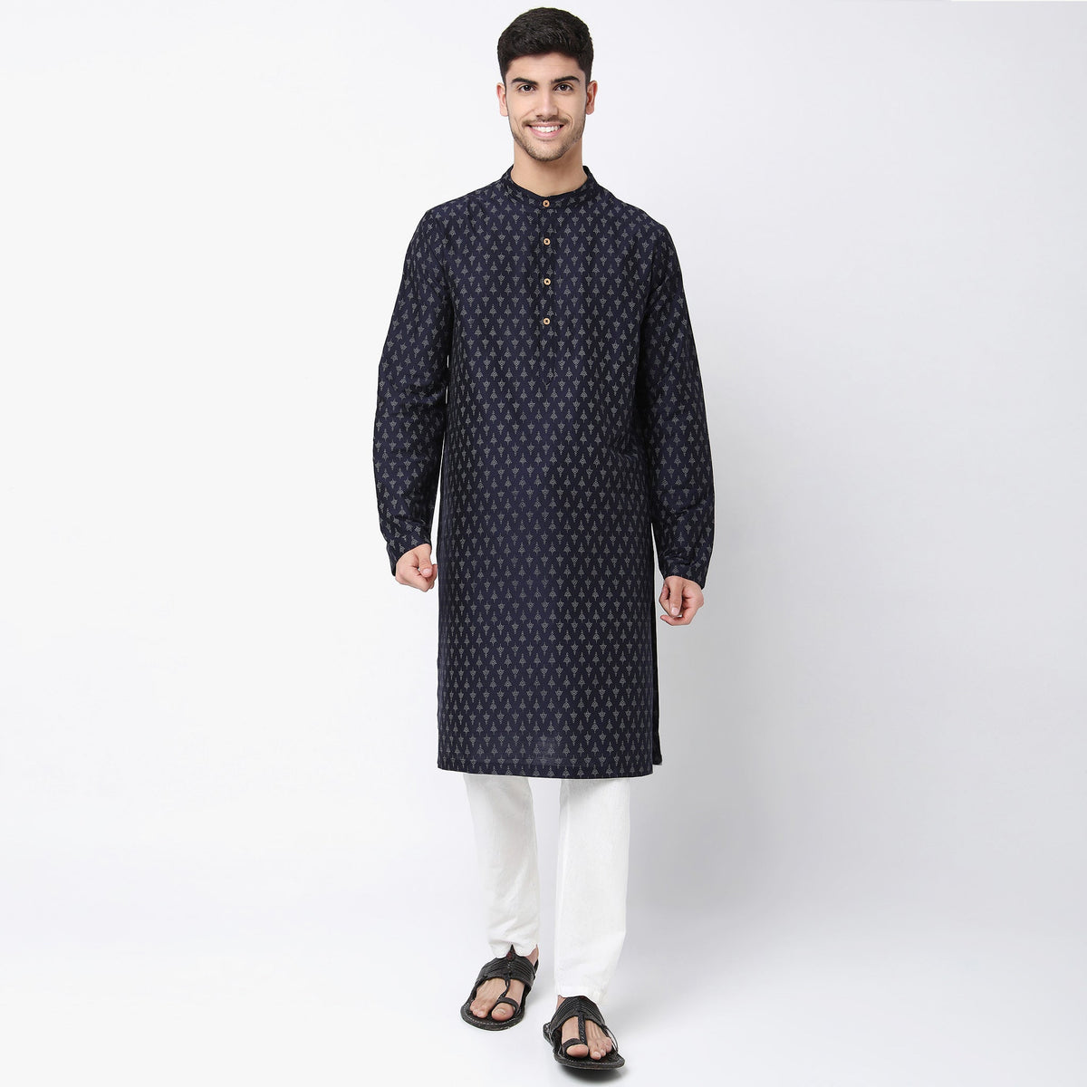 Regular Fit Printed Kurta