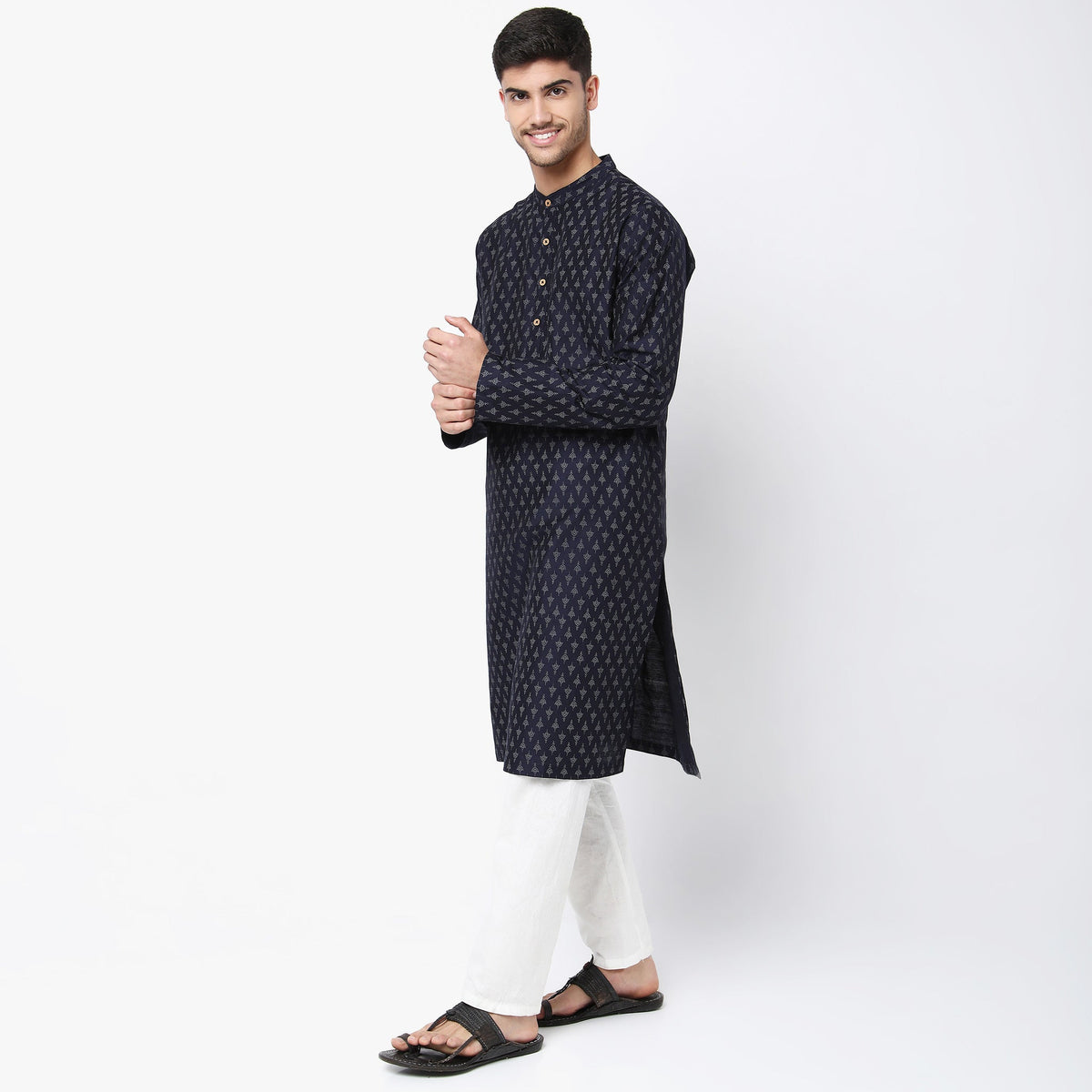 Regular Fit Printed Kurta