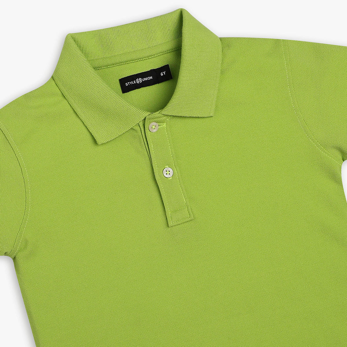 Boy's Regular Fit Solid Polo T-Shirt