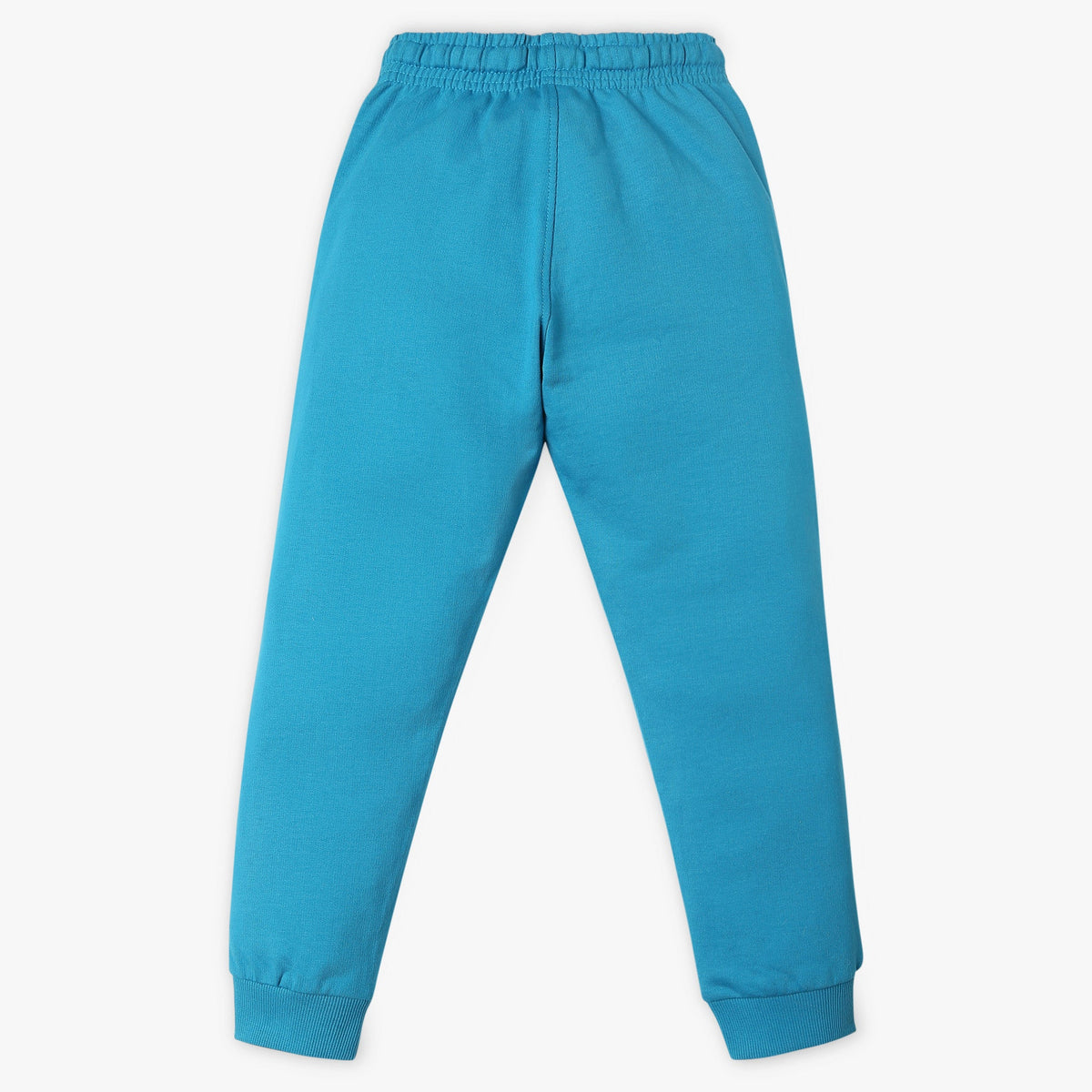 Boy's Regular Fit Solid Mid Rise Trackpants