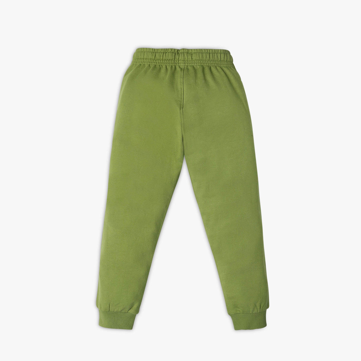 Boy's Regular Fit Solid Mid Rise Trackpants