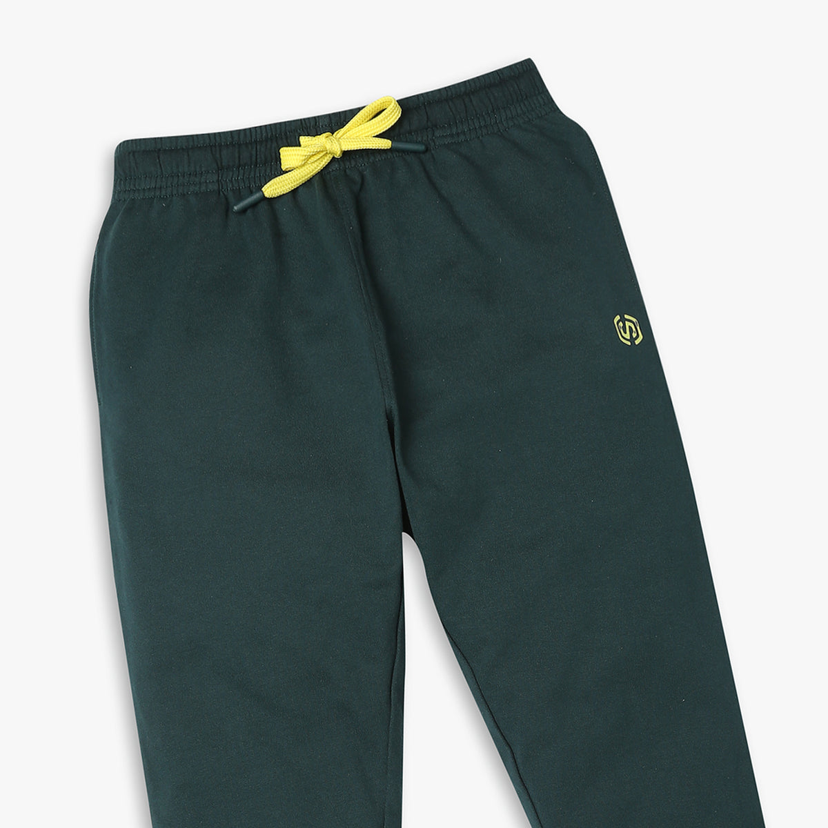 Boy's Regular Fit Solid Mid Rise Trackpants