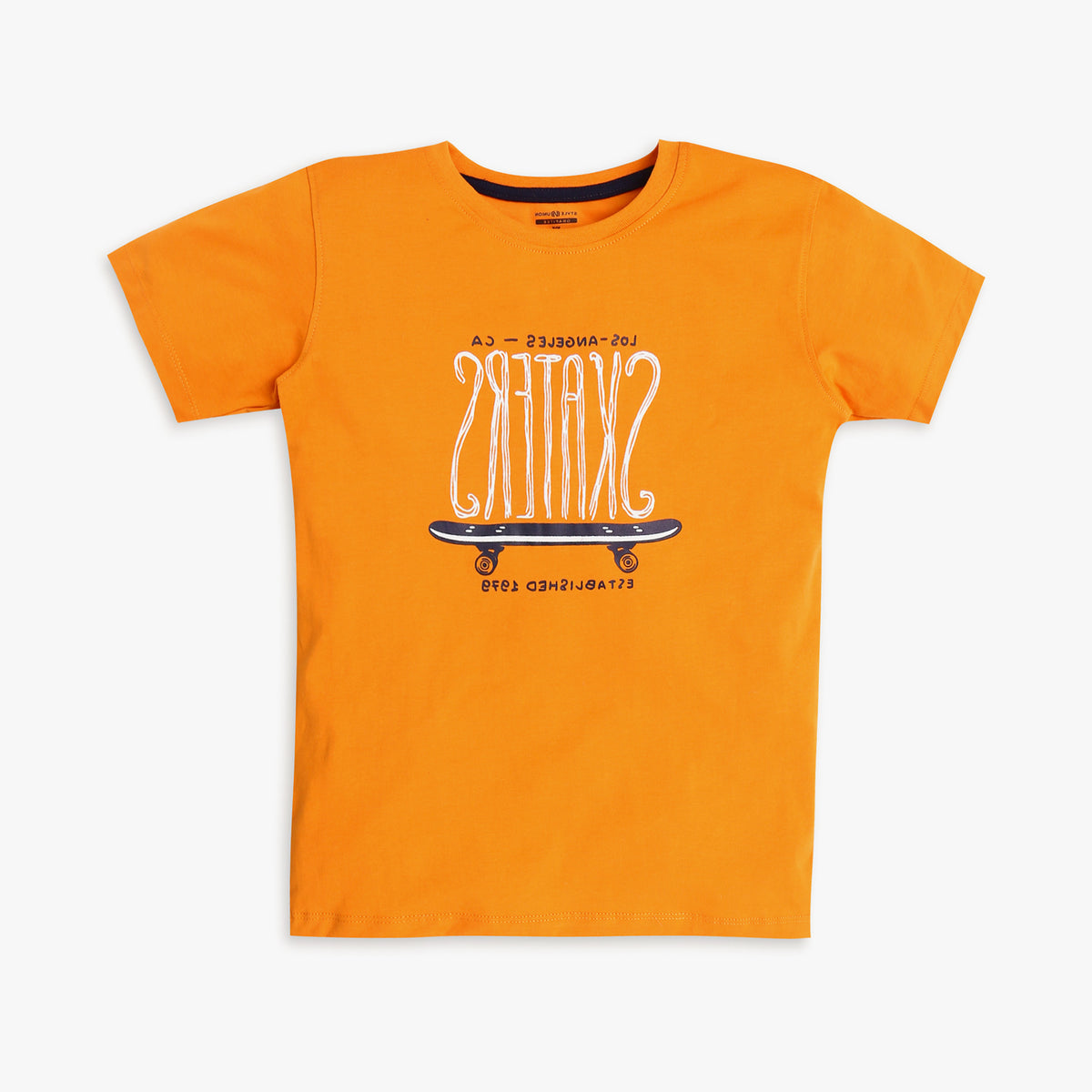 Boy's Regular Fit Graphic T-Shirt