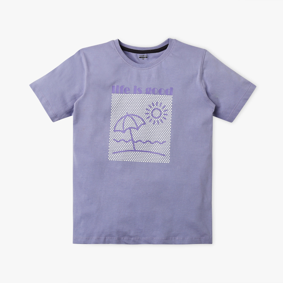 Boy's Regular Fit Graphic T-Shirt