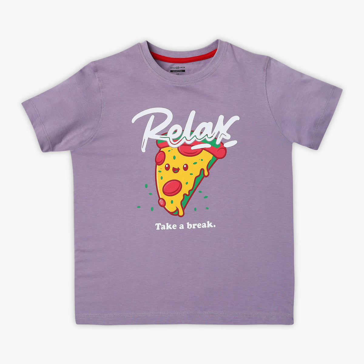 Boy's Regular Fit Graphic T-Shirt