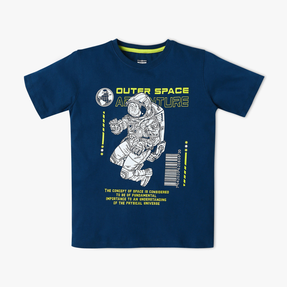 Boy's Regular Fit Graphic T-Shirt