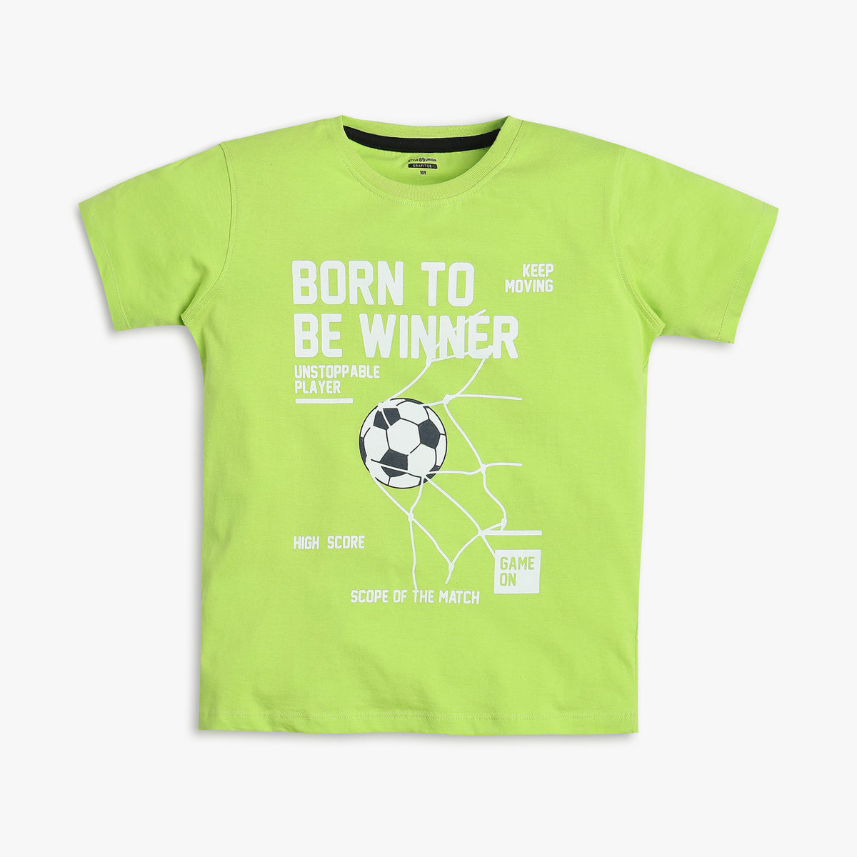 Boys Regular Fit Graphic T-Shirt