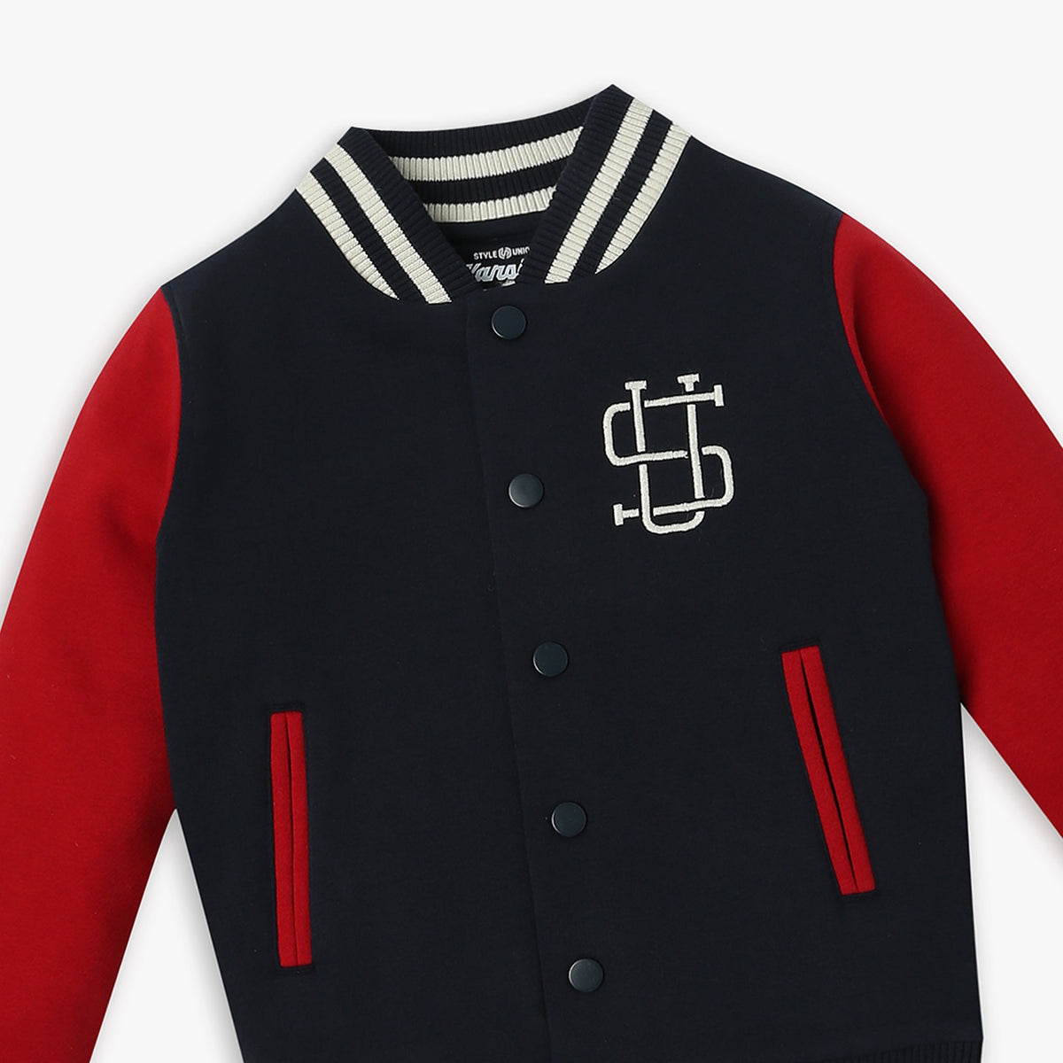 Boy's Regular Fit Graphic Jacket