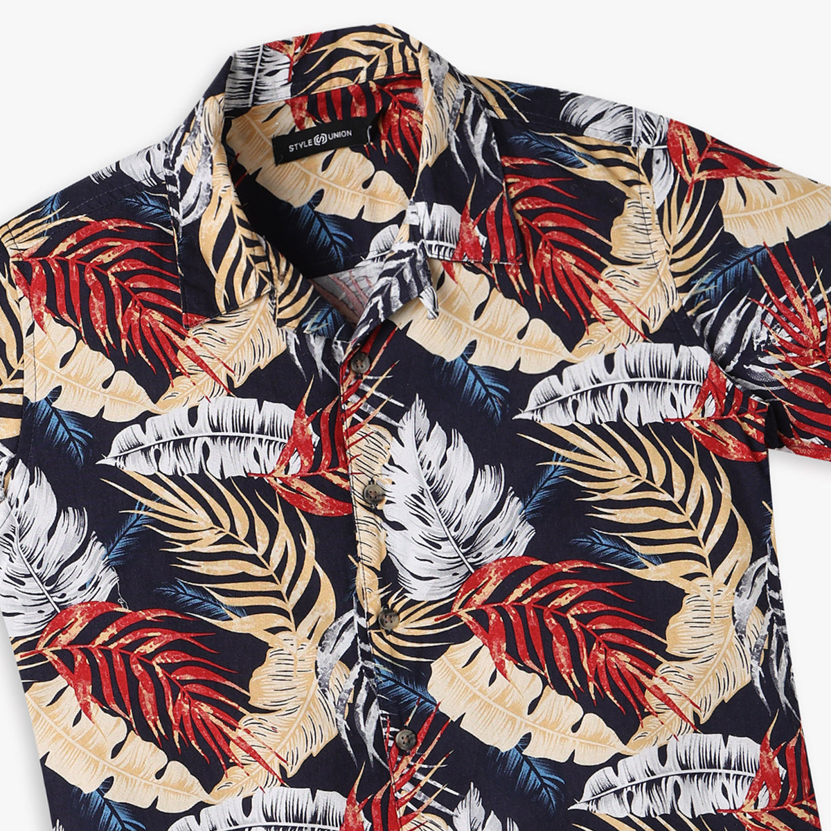 Boys Regular Fit Printed Shirt