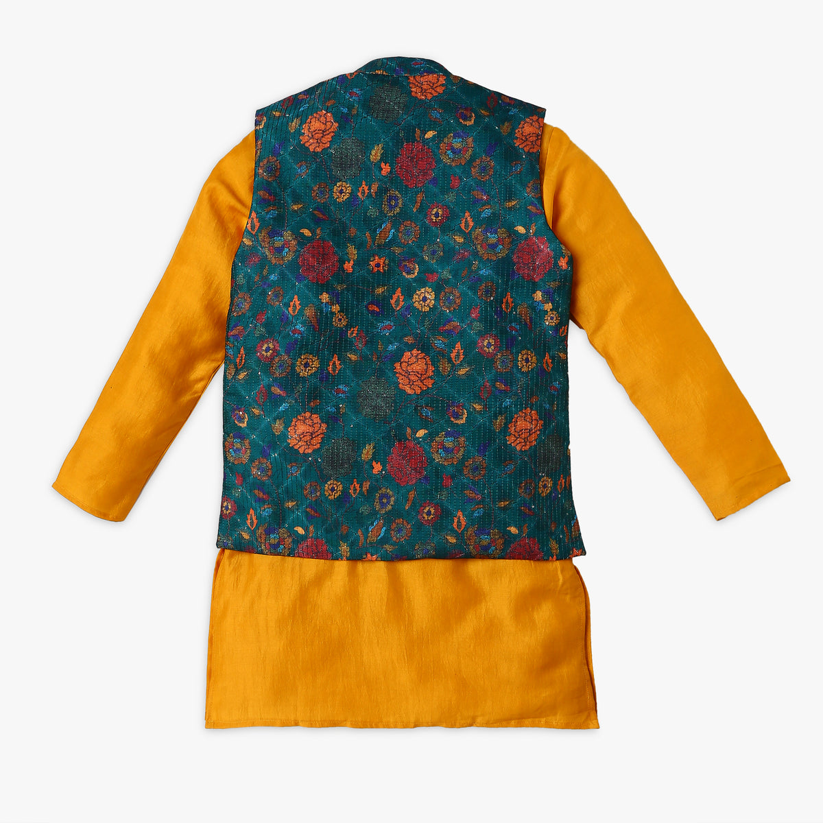 Boy's Regular Fit Embellished Kurta Sets