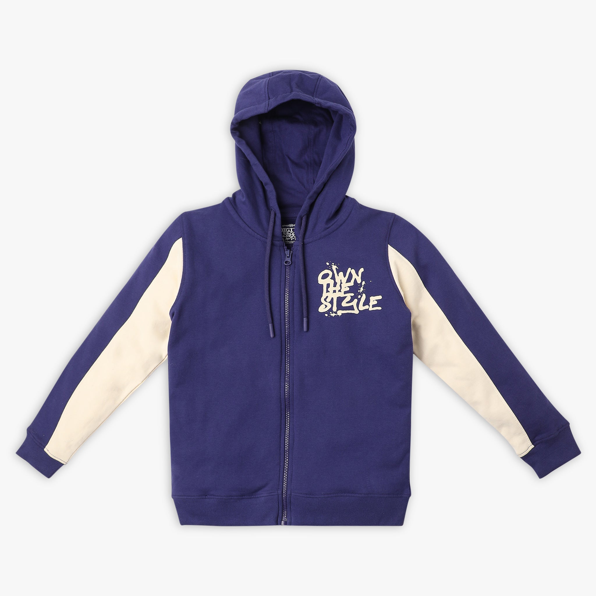 Boys Regular Fit Solid Sweatshirt