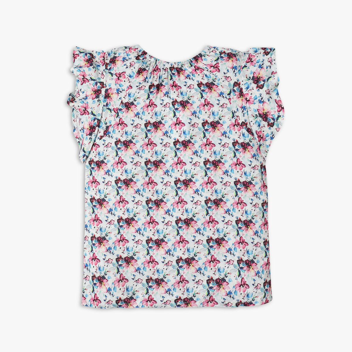 Girls Regular Fit Printed Top